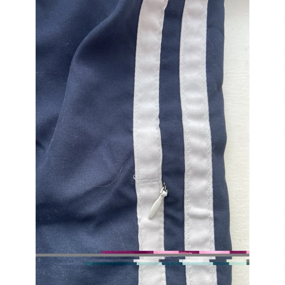 Abercrombie & Fitch Mens‎ Y2K Swim Trunks Size XL Blue Lined Moose Logo Preppy